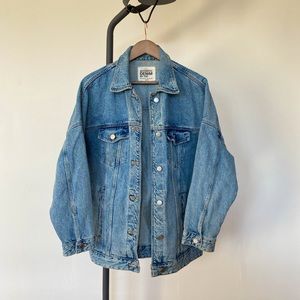 Zara Authentic TRF Denim Jacket Size M